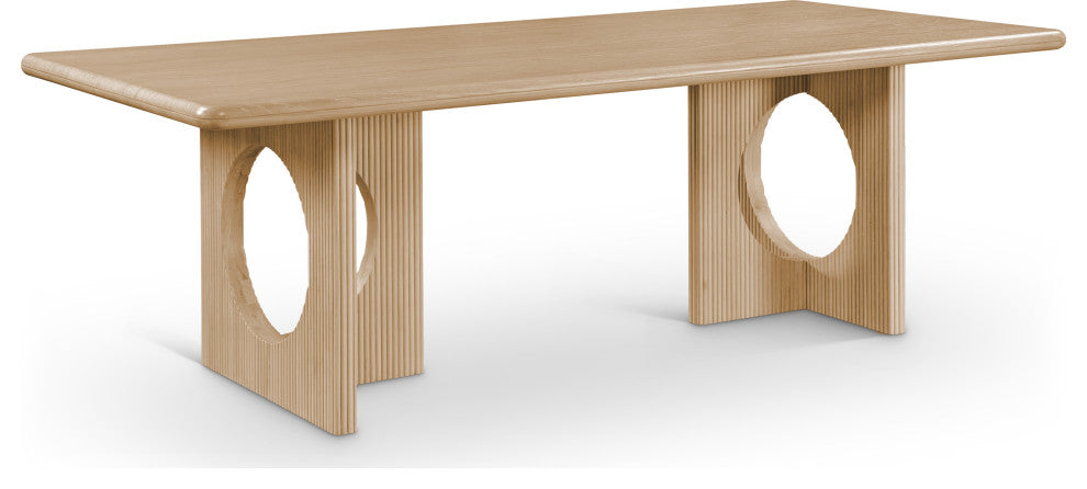 Rivas Dining Table, Natural, Rectangular
