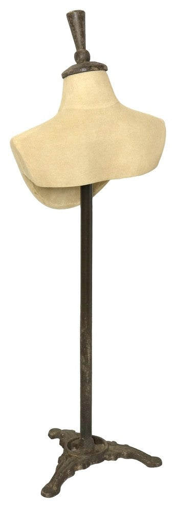 Vintage Antique Style 35" Mannequin Tabletop Floor Statue | Department Store