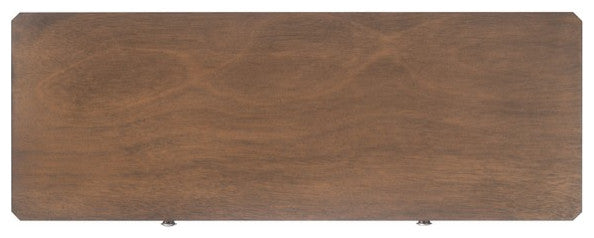 Safavieh Opal 2 Drawer Console Table, Brown