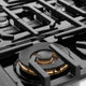 ZLINE 48" Gas Range, DuraSnow Steel With White Matte SGRS-WM-48