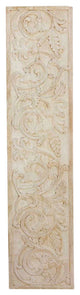 French Colonial Carved Wood Panel