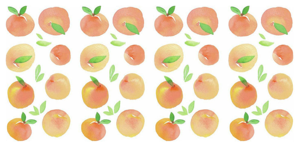 Sweet Peaches Peel And Stick Wall Decals