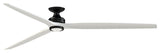 Fanimation Spitfire DC-KIT-96-LK-F Spitfire DC 96" 3 Blade Indoor - Black /