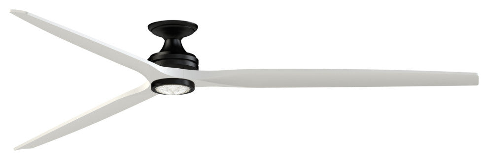 Fanimation Spitfire DC-KIT-96-LK-F Spitfire DC 96" 3 Blade Indoor - Black /