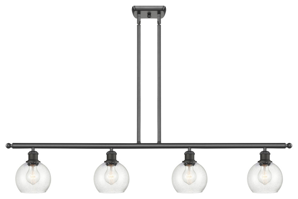 Innovations 516-4I-OB-G124-6 4 Light Island Light, Oil Rubbed Bronze