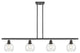 Innovations 516-4I-OB-G124-6 4 Light Island Light, Oil Rubbed Bronze