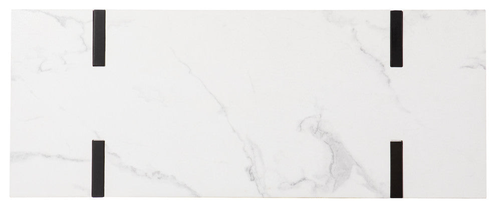 Bianca Modern Faux Marble Console Table