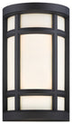 Logan Square Wall Sconce, Black