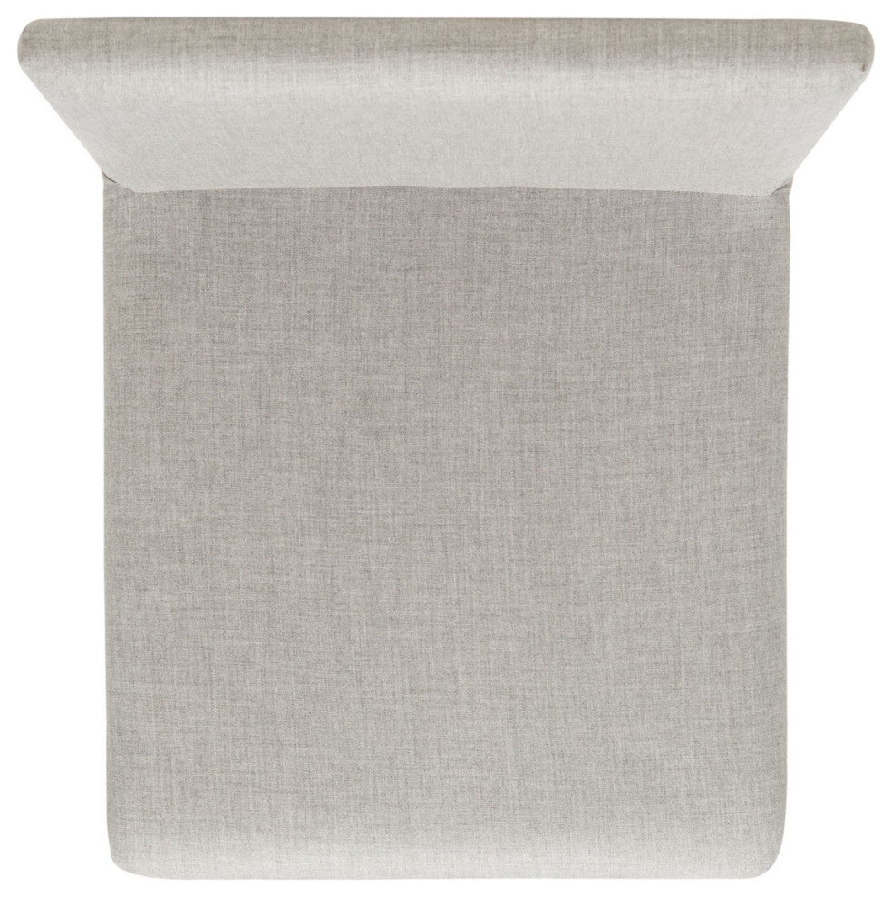 Safavieh Couture Milana Dining Chair Walnut/Light Grey