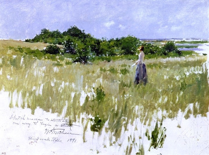 William Merritt Chase Shinnecock Hills Wall Decal