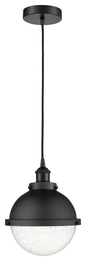 Innovations 616-1PH-BK-HFS-84-BK-LED 1-Light Mini Pendant, Matte Black