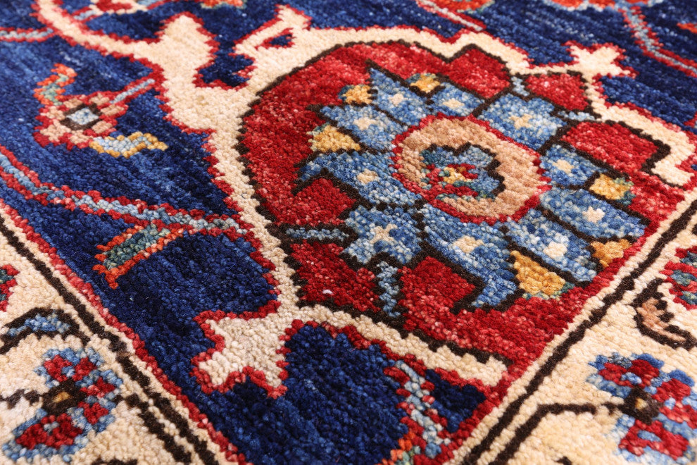 Handmade Persian Fine Serapi Wool Rug 9' 10" X 13' 4" - Q12632