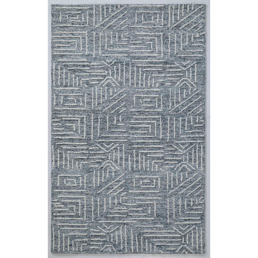 Malia Tangle Area Rug, Blue, 3'x5'