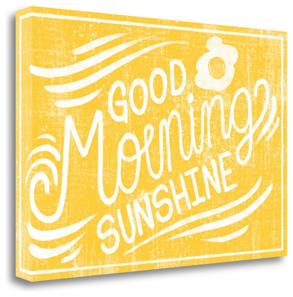 "Good Morning Sunshine" By Cleonique Hilsaca, Giclee on Gallery Wrap Canvas