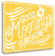 "Good Morning Sunshine" By Cleonique Hilsaca, Giclee on Gallery Wrap Canvas