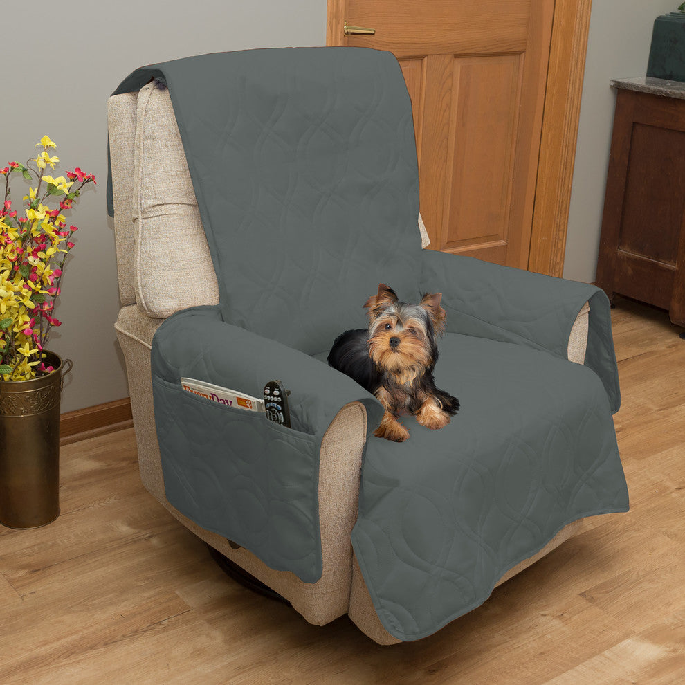 Furniture Cover, 100% Waterproof Protector Cover for Chair, Gray