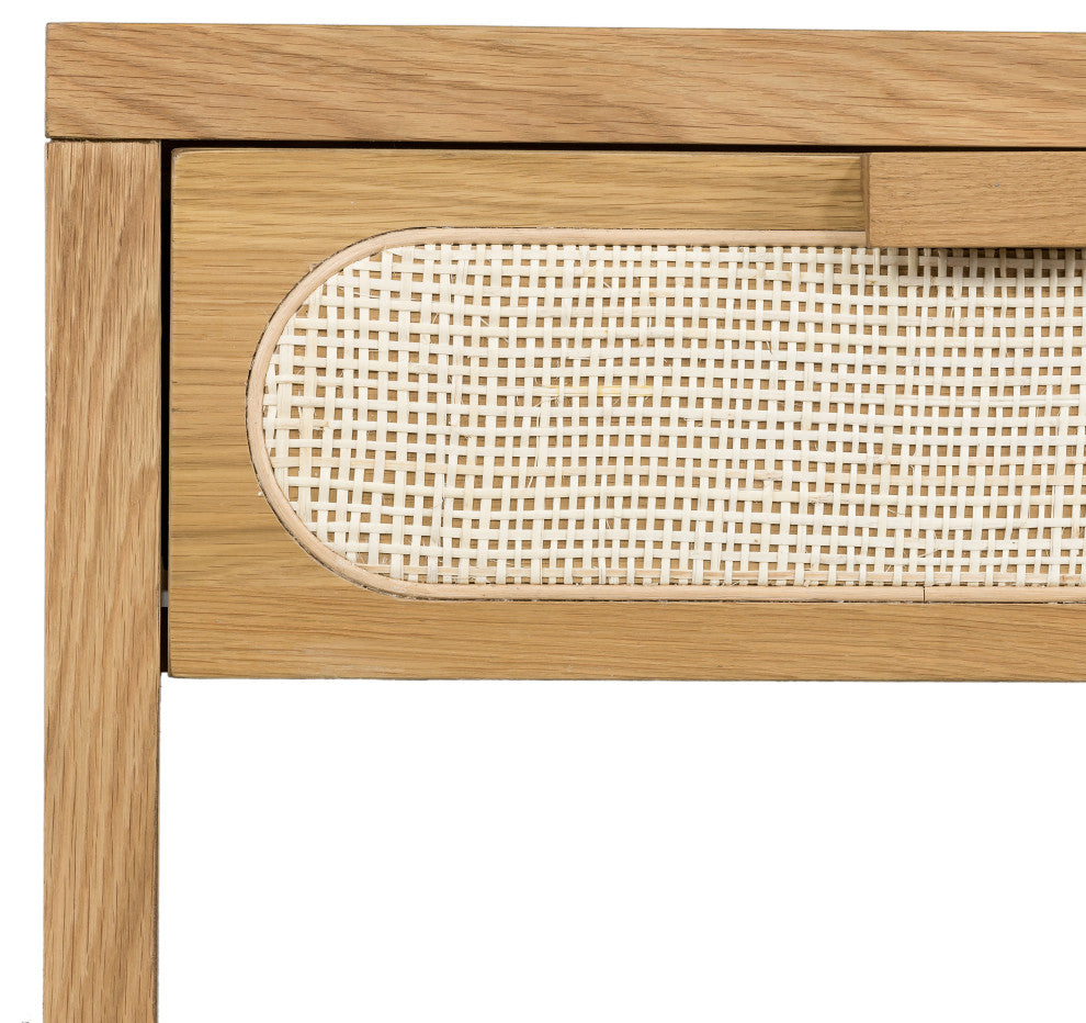 Allegra Nightstand-Natural Cane
