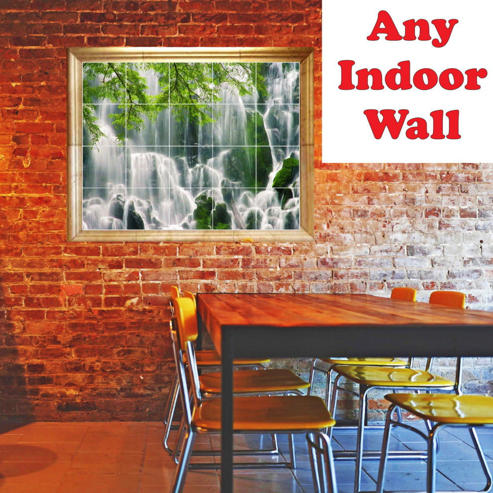 Sunset Ceramic Tile Wall Mural HZ500960-44XL. 48" x 48"