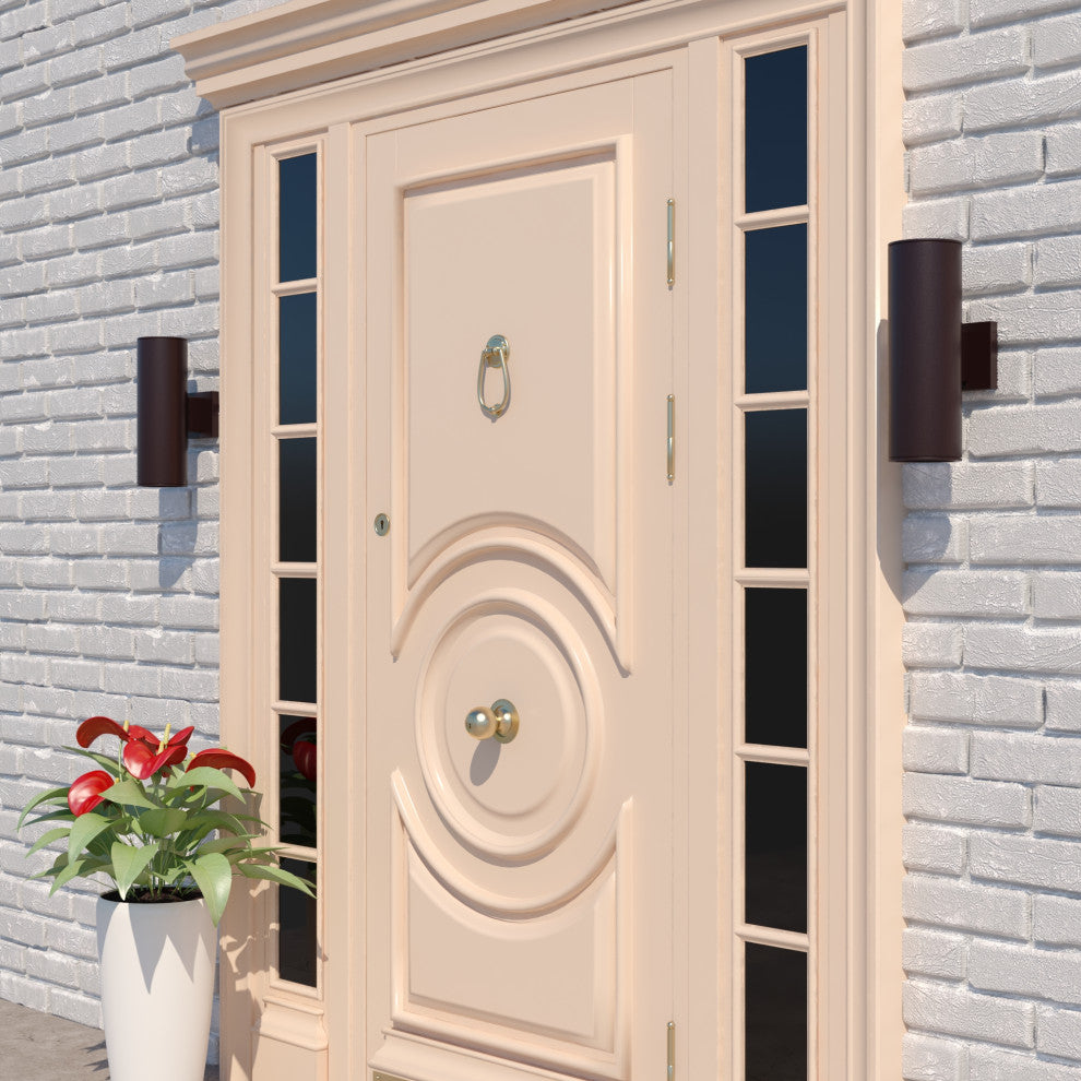 Chiasso 2 Light 14.25"H Outdoor Wall Light Deep Bronze