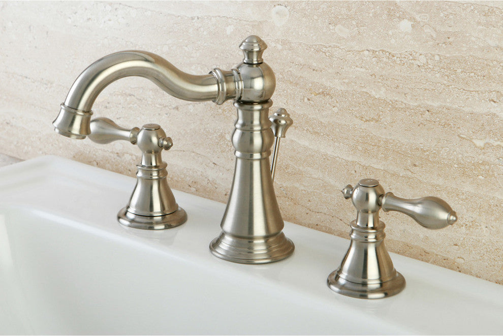 Two Handle 8" Widespread Lavatory Faucet with Retail Pop-up FS1978ACL
