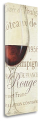 "Les Rouge" By Daphne Brissonnet, Giclee Print on Gallery Wrap Canvas
