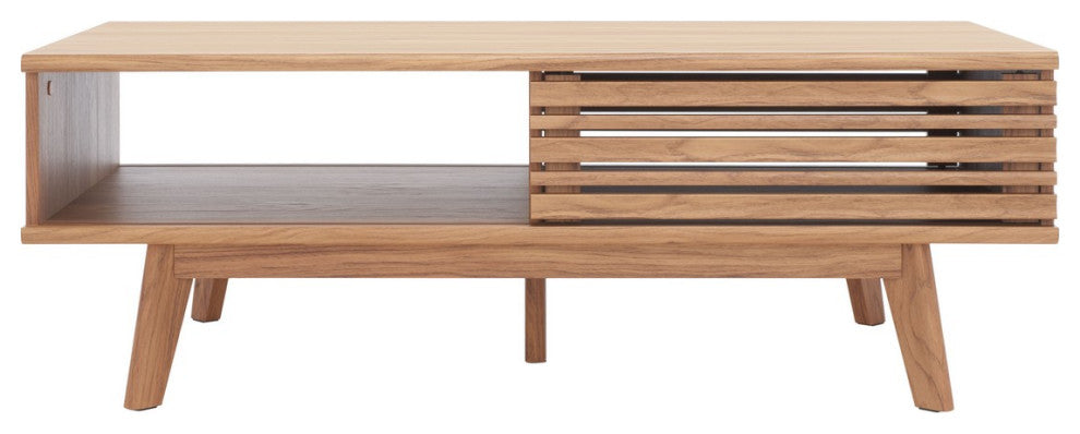 Safavieh Rori 2 Door Coffee Table, Oak
