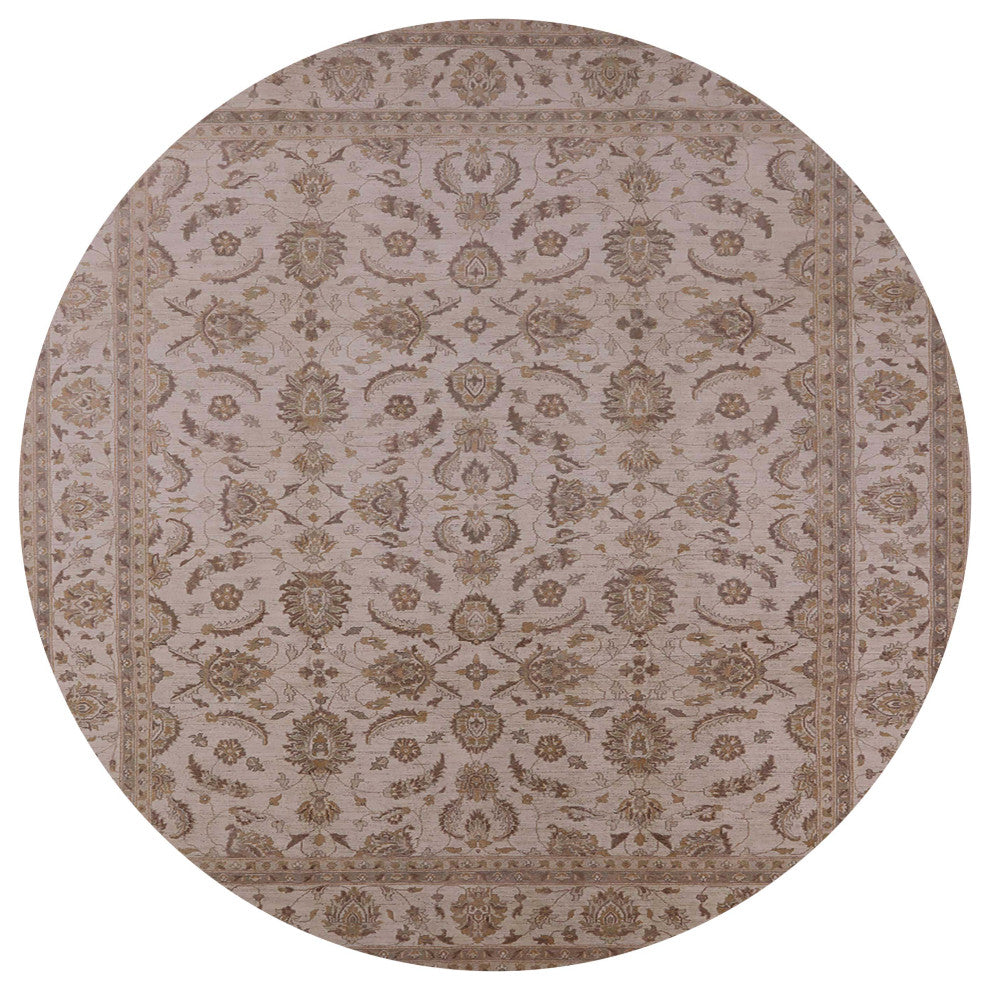 Ahgly Company Indoor Round Mid-Century Modern Area Rugs, 5' Round