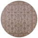Ahgly Company Indoor Round Mid-Century Modern Area Rugs, 5' Round