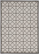 KAS Lucia 2773 Ivory/Gray Scope Area Rug, 6'7"x9'6"