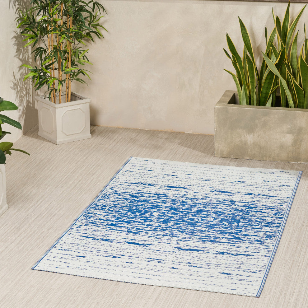 Norwalk Outdoor Modern Scatter Rug