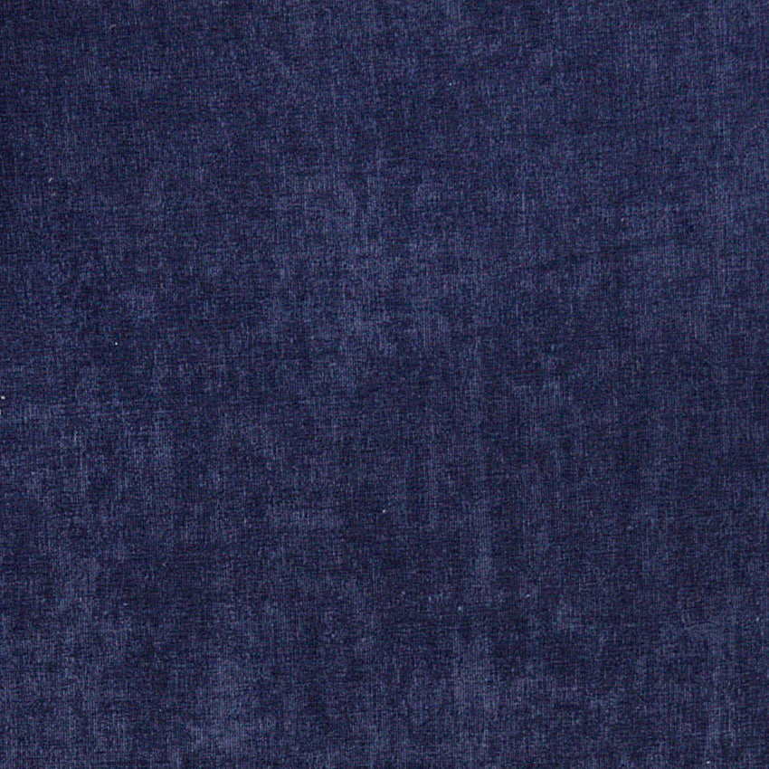 Navy Blue Smooth Velvet Upholstery Fabric By The Yard