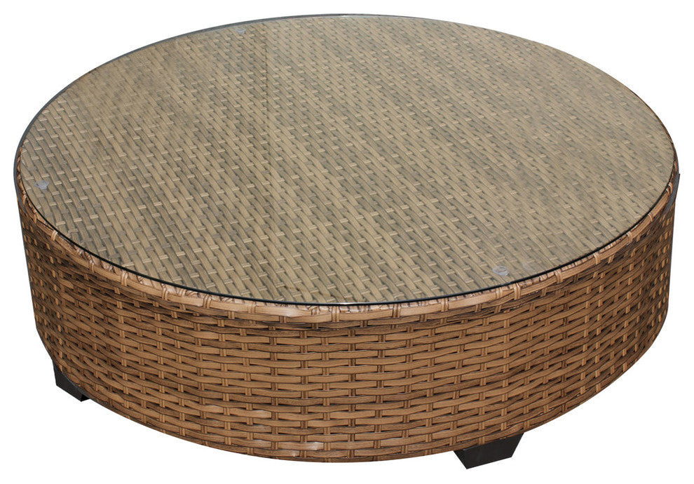 Laguna Round Coffee Table Tangerine