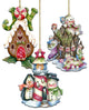 Costal Wooden Ornaments Set of 3