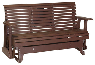 Poly Plain Glider, Chestnut Brown, 5 Foot, Standard