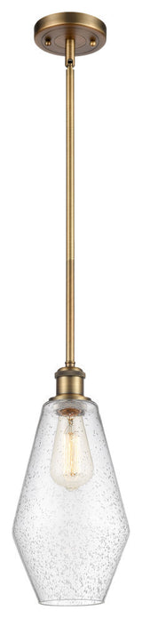 Innovations Cindyrella LED Mini Pendant 516-1S-BB-G654-7-LED, Brushed Brass