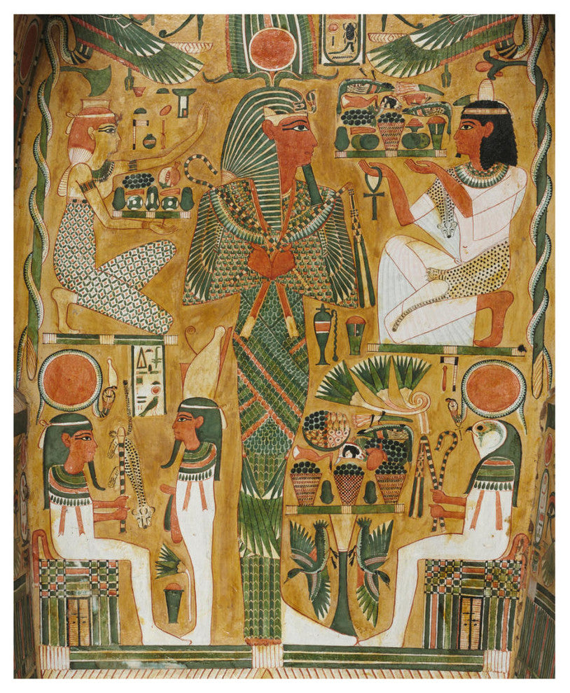 "Coffin of Bakenmut (interior detail), c. 1000-900 BC" Paper Art, 26.39"x32"