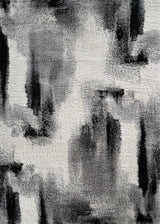 Noori Rug Shag Gordon Grey/Black Rug