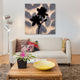 "Blossom Silhouette II" by Erin Lange, Canvas Print, 18"x18"