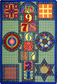 Kid Essentials Rug, Games Galore, 7'8"x10'9", Multicolored