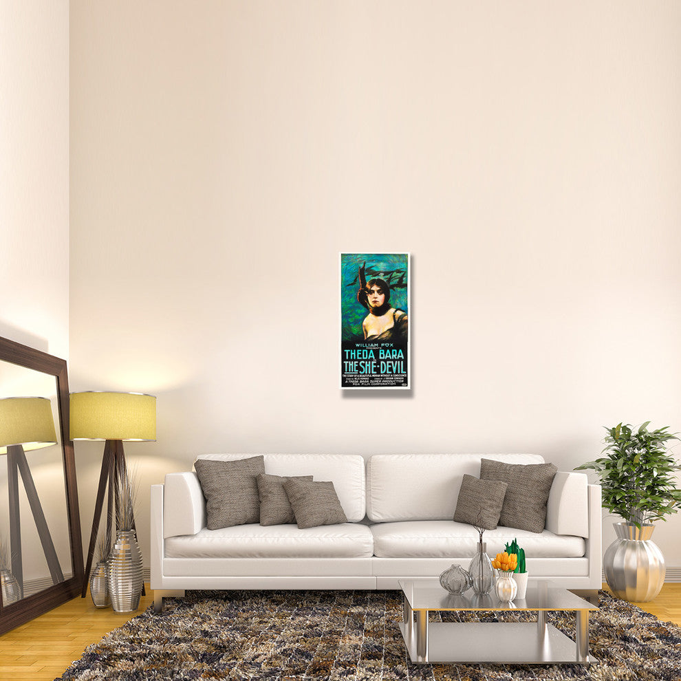 "The She-Devil" Stretched Canvas Giclee by Hollywood Photo Archive, 18x36"