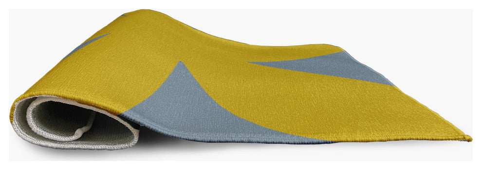 Bold Flower Modern & Contemporary Chenille Area Rug