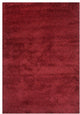 California Shag Red Area Rug SG151 - 4' x 6'
