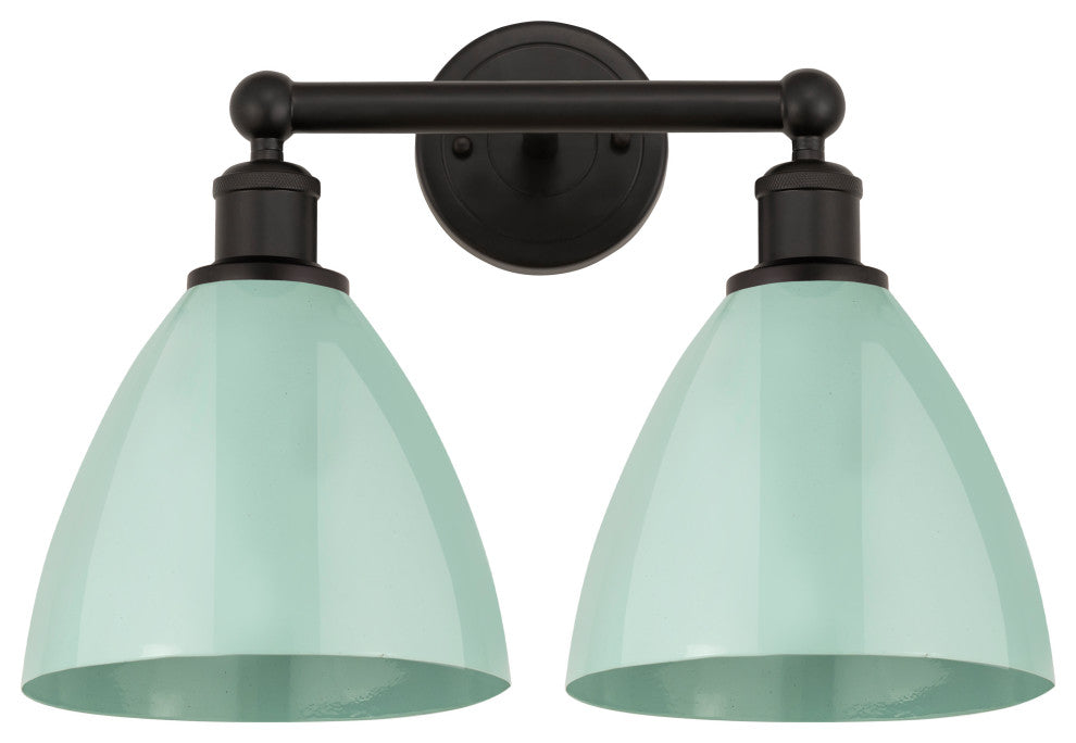 Innovations 616-2W-OB-MBD-75-SF 2 Light Bath Vanity Light, Oil Rubbed Bronze
