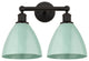 Innovations 616-2W-OB-MBD-75-SF 2 Light Bath Vanity Light, Oil Rubbed Bronze