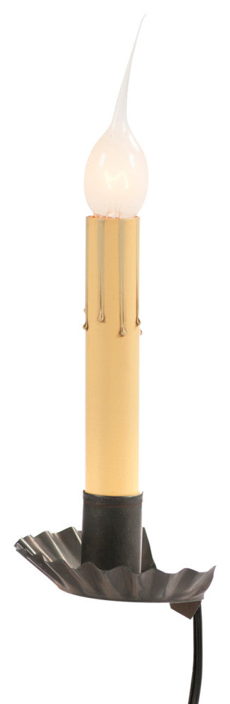 Crimped Window Sill Light, Kettle Black