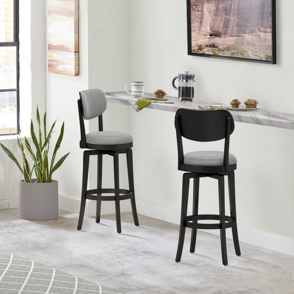 Hillsdale Sloan Swivel Bar Height Stool