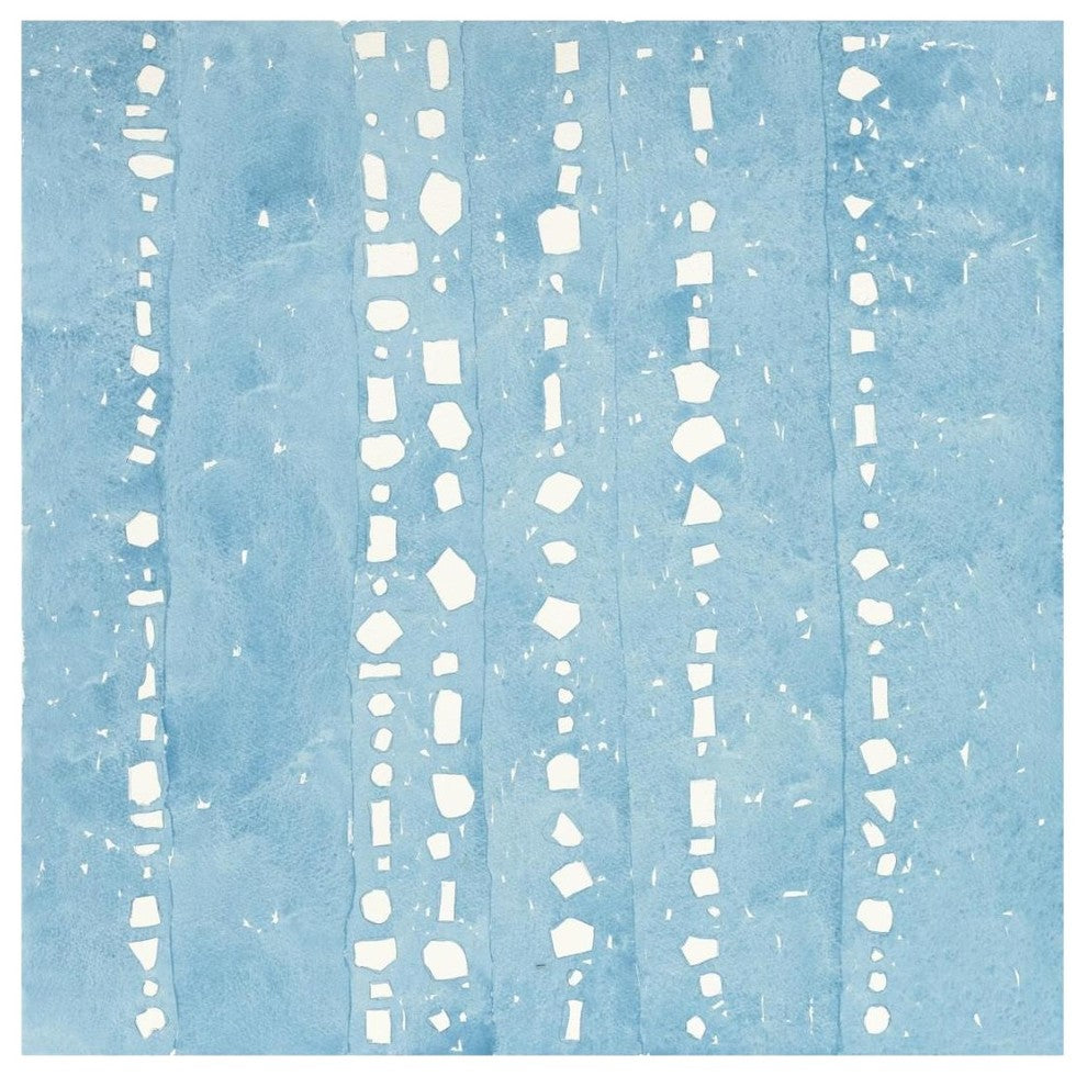 "Wishy Washy Blues I" Digital Paper Print by Shirley Novak, 20"x20"