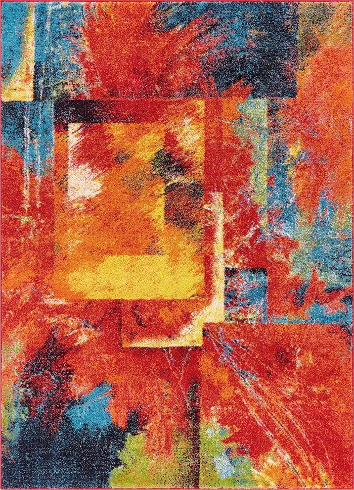Well Woven Viva Destiny Modern Abstract Area Rug VI170, 7''10"x9''10"