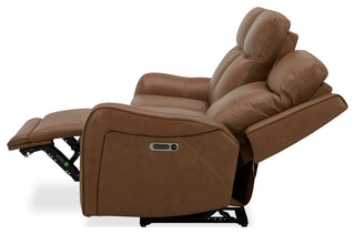 Haywood Butternut Power Reclining Sofa and Two Recliners