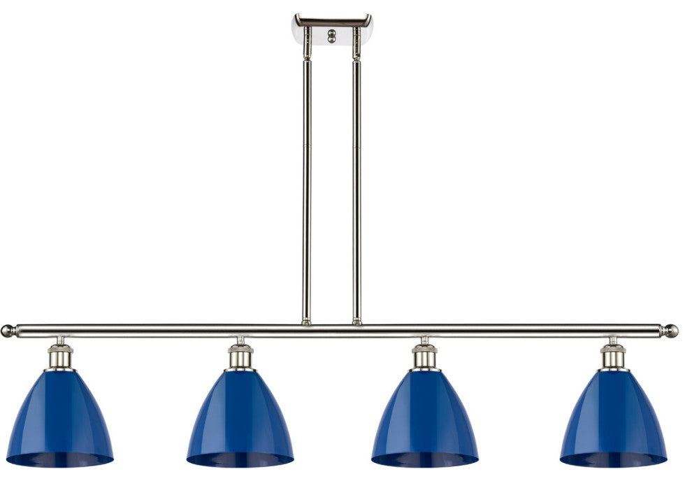 Innovations 516-4I-PN-MBD-75-BL 4 Light Island Light, Polished Nickel
